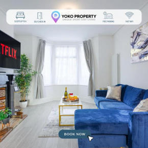 Newly Refurbished House - Close to Town Centre -Free Parking, Super-Fast Wifi, Smart TV with Netflix by Yoko Property